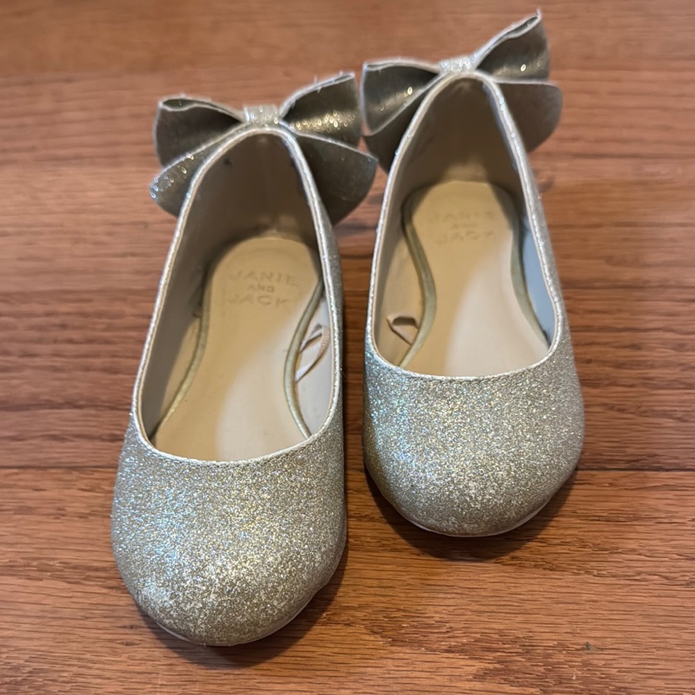 Janie and Jack toddler girls dressy shoes, size 9